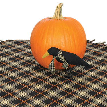 Primitive Fall Plaid Table Square SQ840004 - The Fox Decor